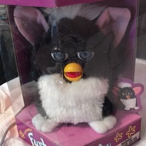 NWT Original Furby: black and white